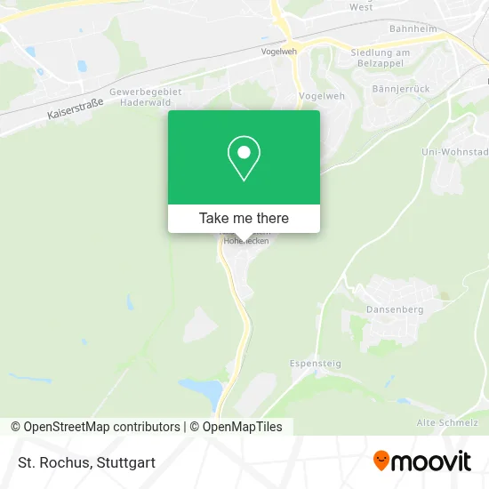 St. Rochus map