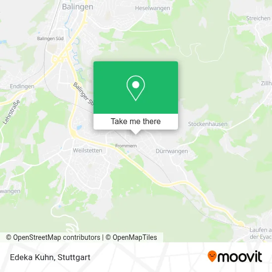 Edeka Kuhn map