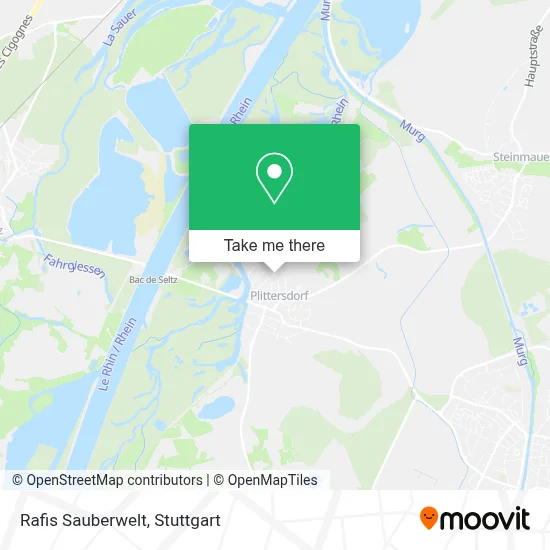 Rafis Sauberwelt map