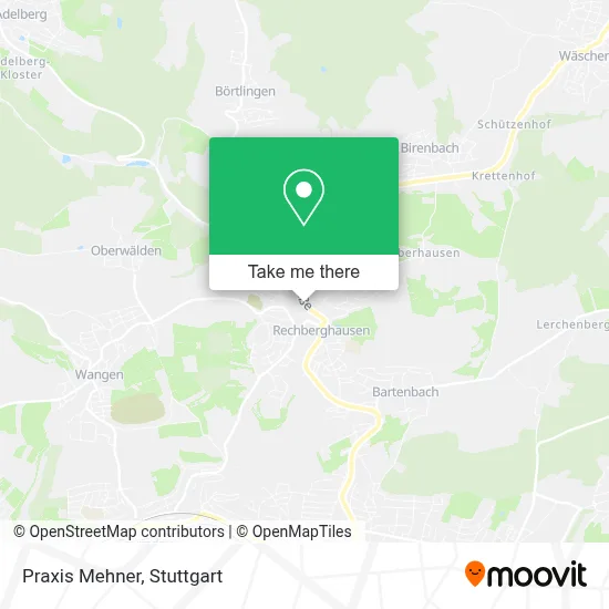 Praxis Mehner map
