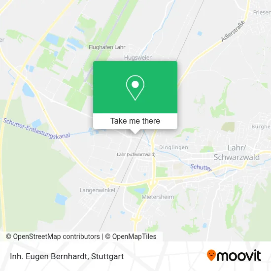 Inh. Eugen Bernhardt map