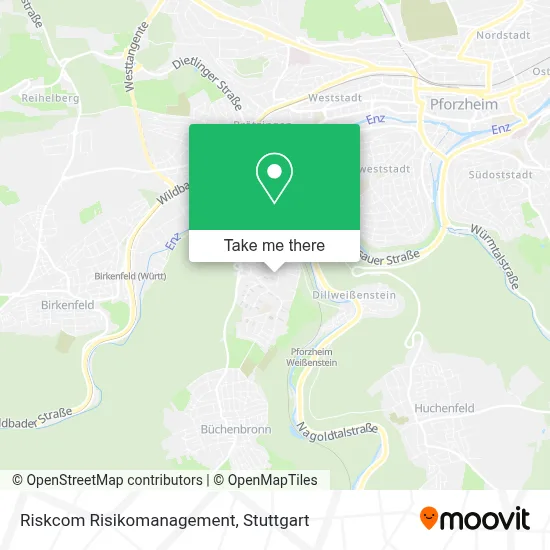 Riskcom Risikomanagement map
