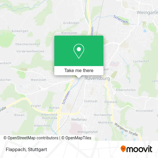 Flappach map