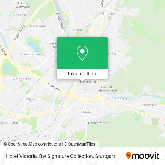 Hotel Victoria, Bw Signature Collection map