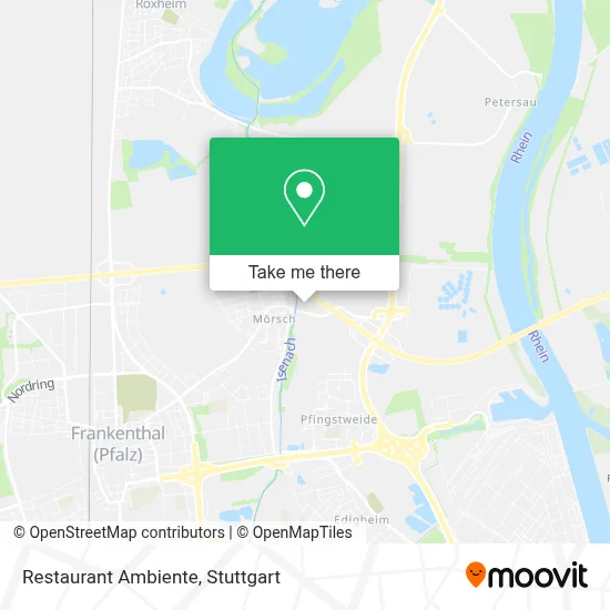Restaurant Ambiente map