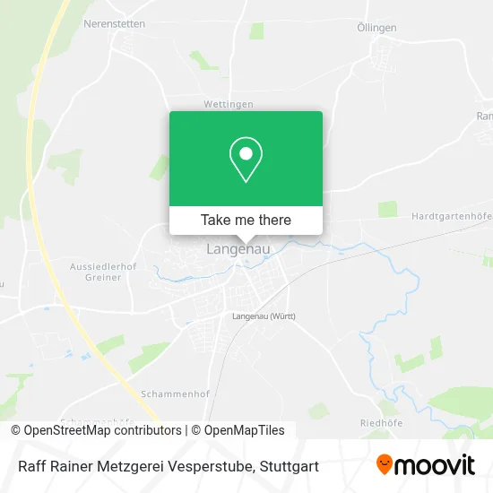 Raff Rainer Metzgerei Vesperstube map