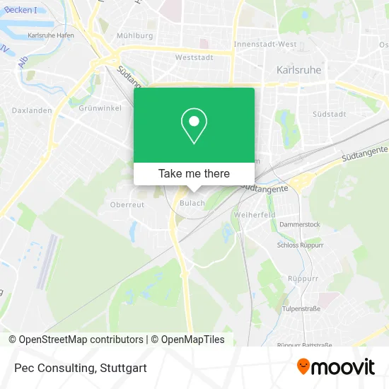 Pec Consulting map
