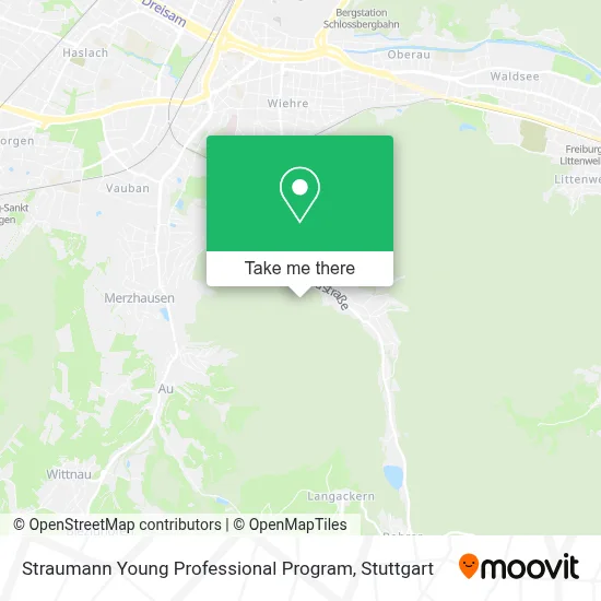 Straumann Young Professional Program map