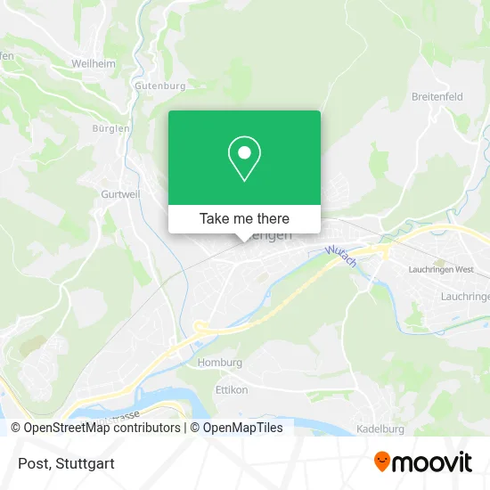 Post map