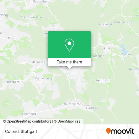 Colorid map