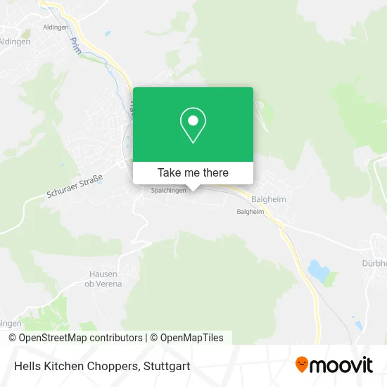 Hells Kitchen Choppers map