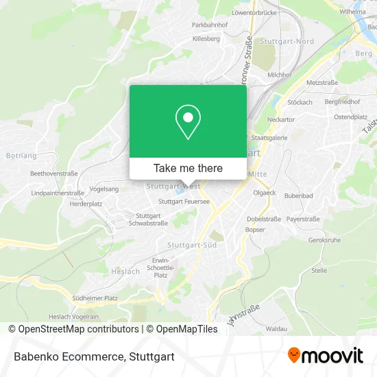 Babenko Ecommerce map