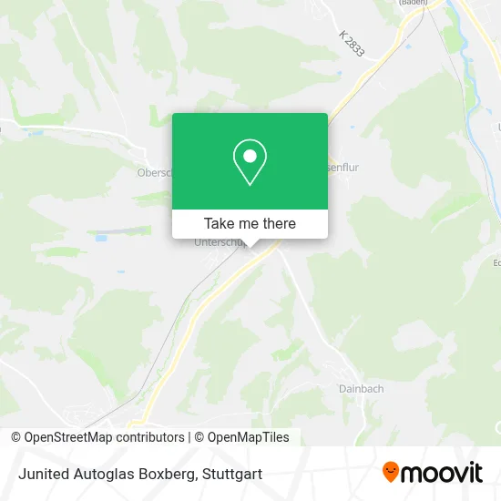 Junited Autoglas Boxberg map