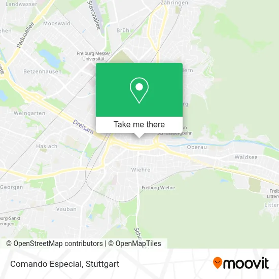 Comando Especial map