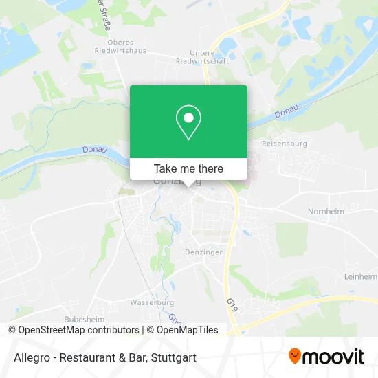 Allegro - Restaurant & Bar map