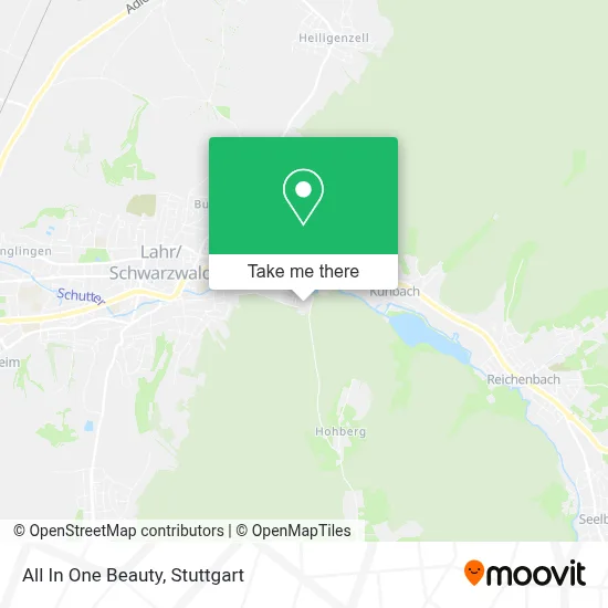 All In One Beauty map