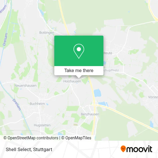Shell Select map