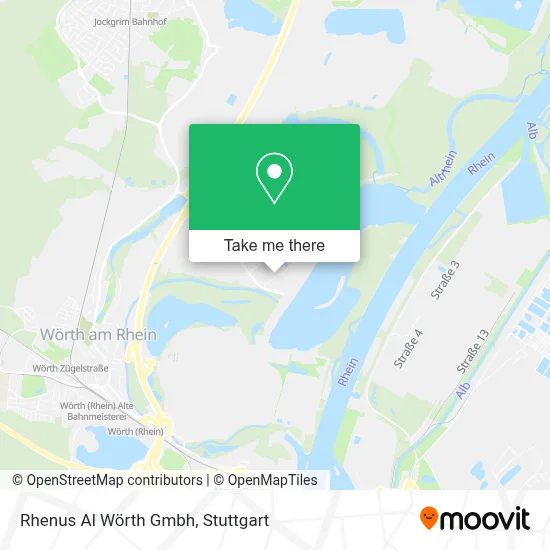 Rhenus Al Wörth Gmbh map
