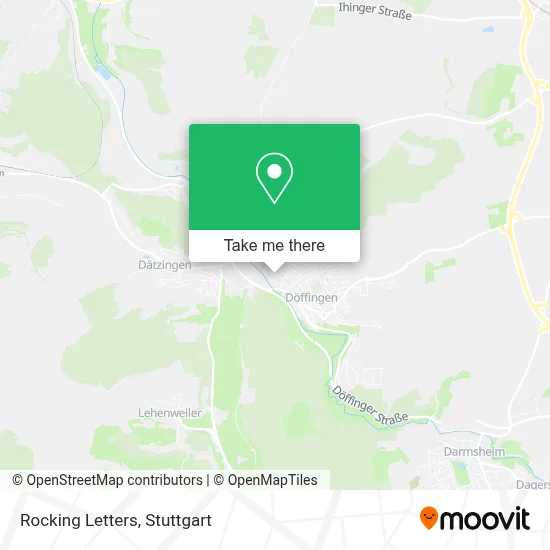 Rocking Letters map