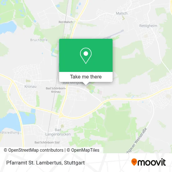 Pfarramt St. Lambertus map