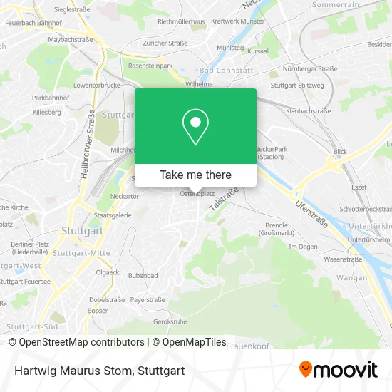 Hartwig Maurus Stom map