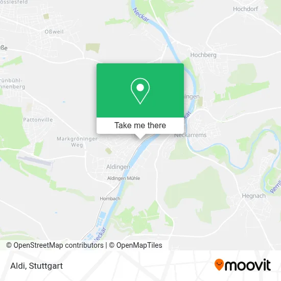 Aldi map