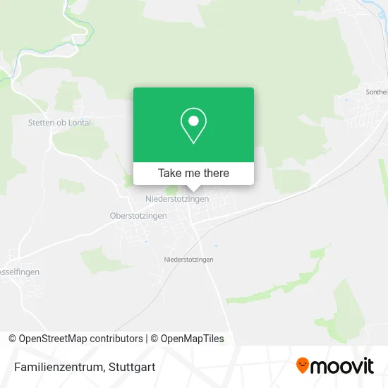 Familienzentrum map