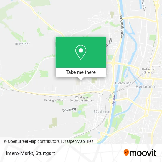 Intero-Markt map