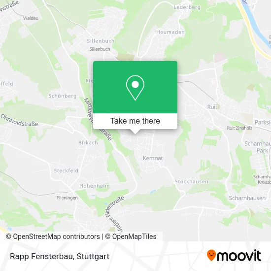 Rapp Fensterbau map
