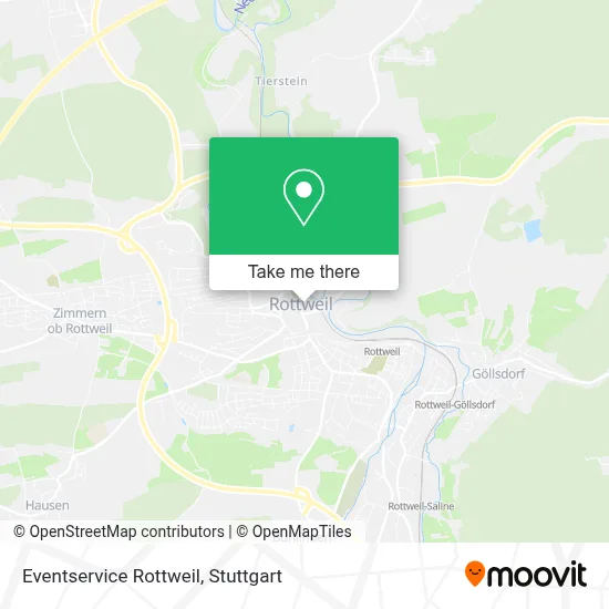 Eventservice Rottweil map
