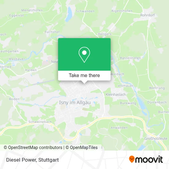 Diesel Power map