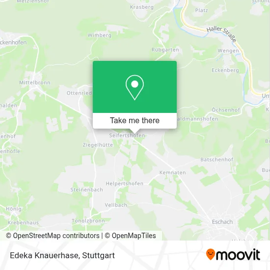 Edeka Knauerhase map