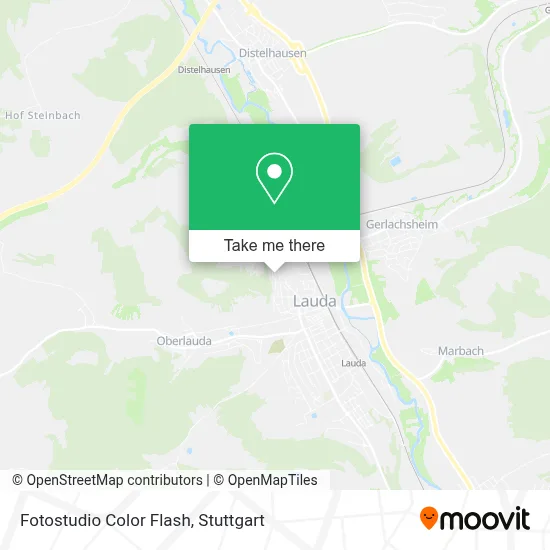 Fotostudio Color Flash map