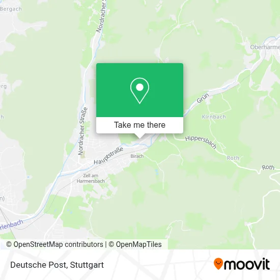 Deutsche Post map