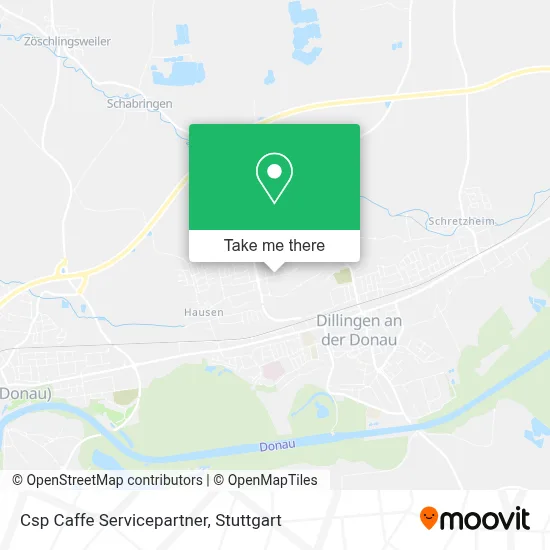 Csp Caffe Servicepartner map