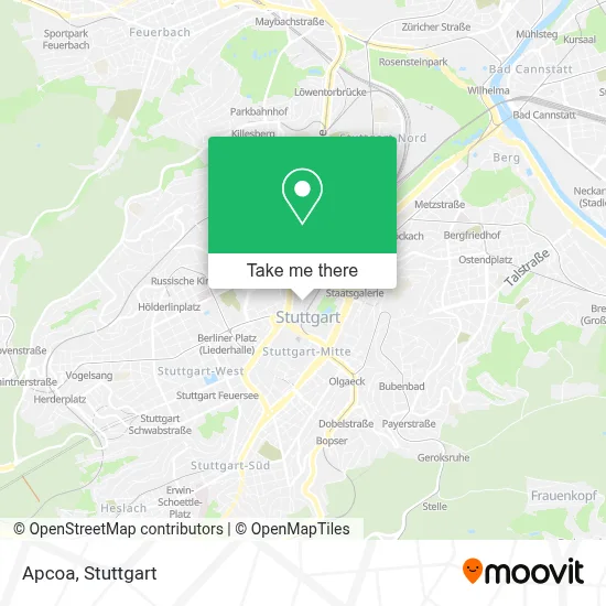 Apcoa map