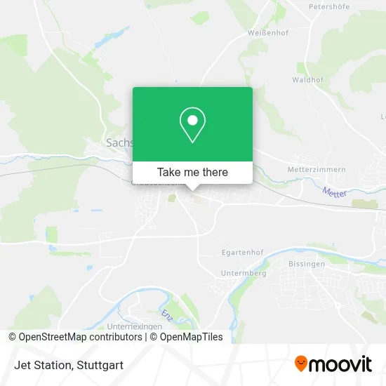Jet Station map