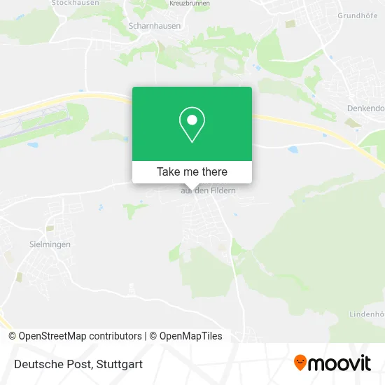 Deutsche Post map