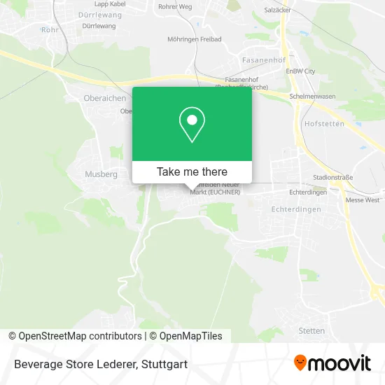 Beverage Store Lederer map