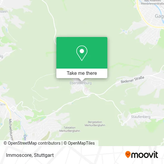 Immoscore map