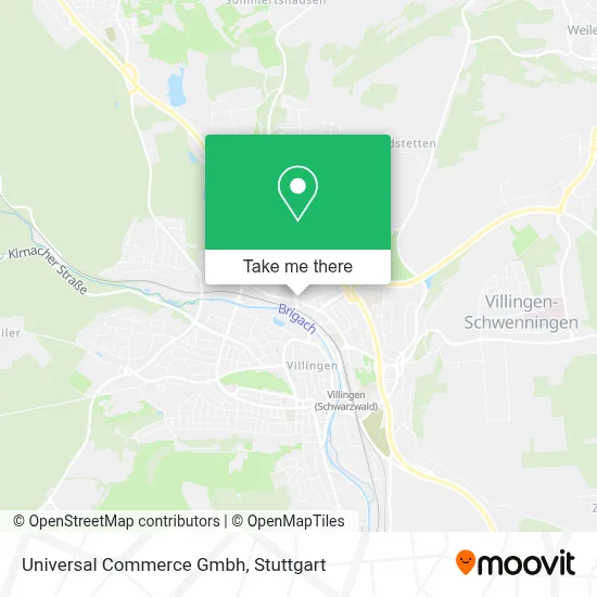 Universal Commerce Gmbh map