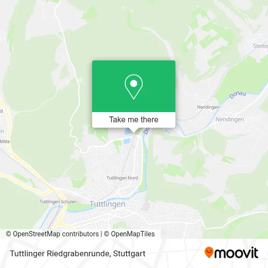 Tuttlinger Riedgrabenrunde map