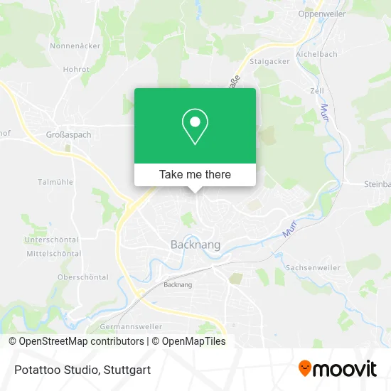 Potattoo Studio map