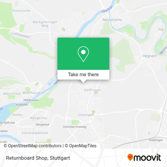 Returnboard Shop map