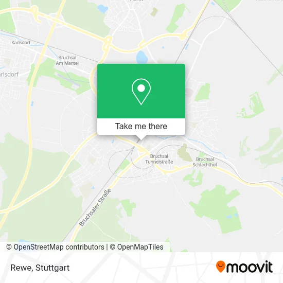 Rewe map