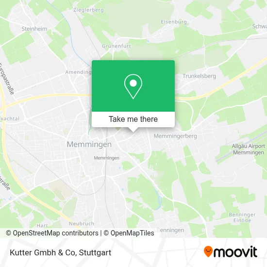 Kutter Gmbh & Co map