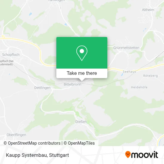 Kaupp Systembau map