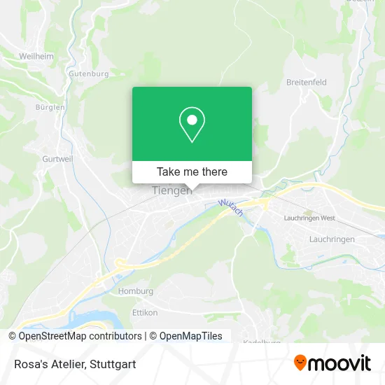 Rosa's Atelier map