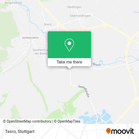 Tesro map