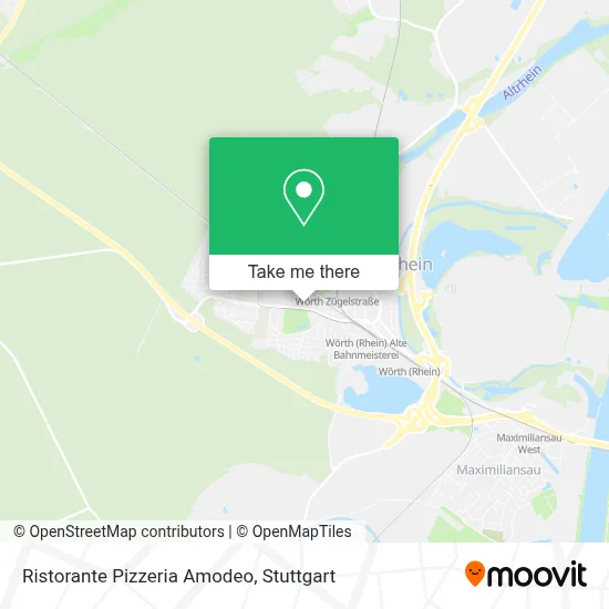 Ristorante Pizzeria Amodeo map